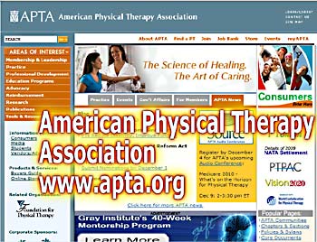 American Physical Therapy Association - home page